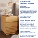 Ver imagem 7 de Mesa de Cabeceira 2 Gavetas Samambaia CabeCasa MadeiraOriginals