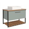 Gabinete para Banheiro com Cuba 80cm Palermo  - 2