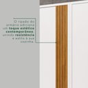 Ver imagem 6 de Armário Aéreo para Cozinha 2 Portas Pérola Branco/Cinamomo