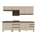Ver imagem 2 de Cozinha Compacta 100% MDF 6 Peças para Pia Lora Casa 812
