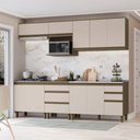 Ver imagem 1 de Cozinha Compacta 100% MDF 6 Peças para Pia Lora Casa 812