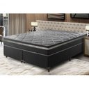 Ver imagem 1 de Cama Box Queen Umaflex Colchão Molas Ensacadas 198x158x42cm Active Umaflex