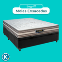 Ver imagem 4 de Conjunto Cama Box Bau Blindado Casal + Colchão Molas Ensacadas Legriff Sankonfort