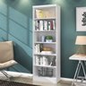Estante para Livros 5 Prateleiras 183cmx61cm Linus - 1