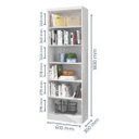 Ver imagem 2 de Estante para Livros 5 Prateleiras 183cmx61cm Linus