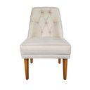 Ver imagem 6 de Kit 4 Cadeiras Paris + 2 Paris Retro Suede Bege Dominic Decor