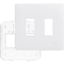 Ver imagem 1 de Placa com Suporte 4""x4"" 2 Módulos Verical - 3640 - Fame Placa C/suporte 4x4 2 Modulos Vertical 003