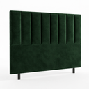 Ver imagem 1 de Cabeceira Luzzi Decor para Cama Box Viúva Tamanho 1.28 -Suede Verde