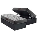 Ver imagem 1 de Colchão Herval Black 25 DF+Box Baú Gray 88x188