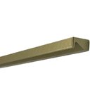 Ver imagem 3 de Puxador de Gaveta 20cm Dourado Sobreposto Líbero Nuovo Torralba Cava Invertida