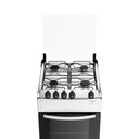 Ver imagem 3 de Fogão 4 Bocas Branco com Mesa Inox Atlas Mônaco Top Bivolt