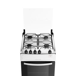 Fogão 4 Bocas Branco com Mesa Inox Atlas Mônaco Top Bivolt - 3