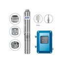 Ver imagem 4 de Kit Bomba Submersa Solar 1300W Até 90m ou 52.800L/dia