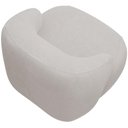 Ver imagem 7 de Kit 02 Poltronas Decorativa Fixa Orgânica para Sala Living Barolo L06 Bouclê Cinza - Lyam Decor