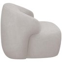 Ver imagem 6 de Kit 02 Poltronas Decorativa Fixa Orgânica para Sala Living Barolo L06 Bouclê Cinza - Lyam Decor