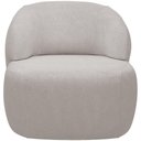 Ver imagem 3 de Kit 02 Poltronas Decorativa Fixa Orgânica para Sala Living Barolo L06 Bouclê Cinza - Lyam Decor