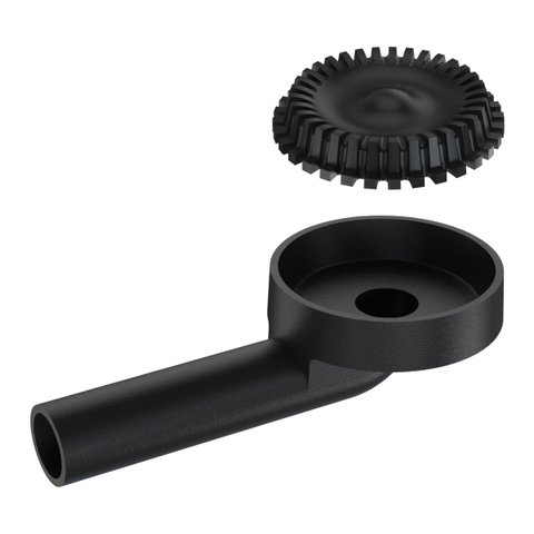 Queimador Alta Pressão Completo Fogão Industrial N02 8,7cm