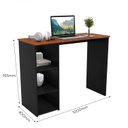 Ver imagem 3 de Escrivaninha Mesa Escritório Multifuncional 3 Nichos 100cm Aloha Yescasa