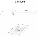 Ver imagem 4 de Cama Auxiliar Solteiro 188,6x90cm Dormitório Branco