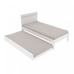 Cama Auxiliar Solteiro 188,6x90cm Dormitório - 6