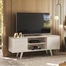 Rack Lisboa Tvs até 55” 395136 Calacata Off White Madetec - 2