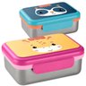 Marmita Infantil Fisher Price Bento BOX Lancheira Escolar Lanche Fruta Parquinho Passeio Viagem AÇO  - 1