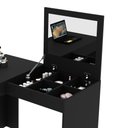 Ver imagem 6 de Escrivaninha Mesa Escritório Penteadeira em L com Espelho Espresso Móveis