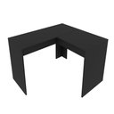 Ver imagem 4 de Escrivaninha Mesa Escritório Penteadeira em L com Espelho Espresso Móveis