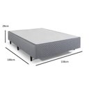 Ver imagem 2 de Base Box Casal 138x188x28xm 011358 Idea