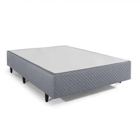 Base Box Casal 138X188X28XM 011358 Idea Cinza Herval