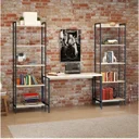 Ver imagem 1 de Kit 3 Peças com Escrivaninha e 2 Estantes Industriais Active Yescasa