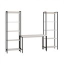 Ver imagem 2 de Kit 3 Peças com Escrivaninha e 2 Estantes Industriais Active Yescasa