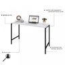 Kit 3 Peças com Escrivaninha e 2 Estantes Industriais Active Yescasa - 10