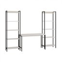 Ver imagem 2 de Conjunto 3 Peças com Escrivaninha e 2 Estantes Industriais Active Yescasa