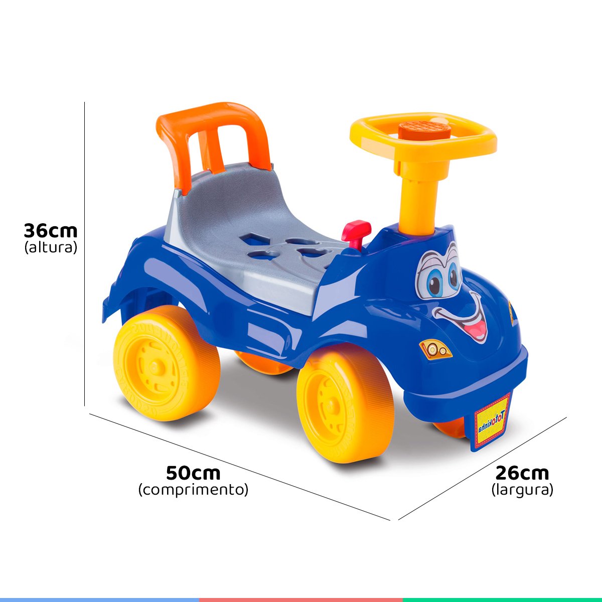Totokinha Menino Carrinho De Passeio Quadriciclo Infantil Cardoso Toys ...