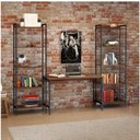 Ver imagem 1 de Kit 3 Peças com Escrivaninha e 2 Estantes Industriais Active Yescasa