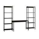 Ver imagem 2 de Conjunto 3 Peças com Escrivaninha e 2 Estantes Industriais Active Yescasa