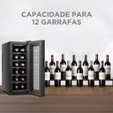 Ver imagem 5 de Adega Climatizada Midea 12 Garrafas Mdrw066fgggl3 - Bivolt