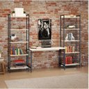 Ver imagem 1 de Kit 3 Peças com Escrivaninha e 2 Estantes Industriais Active Yescasa