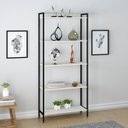 Ver imagem 3 de Conjunto 3 Peças com Escrivaninha e 2 Estantes Industriais Active Yescasa