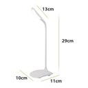 Ver imagem 3 de Luminária Mini Luz Led Pc Notebook Usb Flexível Portátil Branco