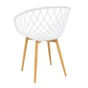 Ver mais imagens de Kit 4 Cadeiras com Braços Clarice