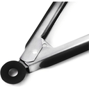 Ver imagem 4 de Jogo 2 Pinça Pegador Multiuso de Silicone 29,5 cm Preto