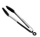Ver imagem 2 de Jogo 2 Pinça Pegador Multiuso de Silicone 29,5 cm Preto
