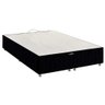 Cama Box Baú Casal Bordado Black (138x188x35) - Anjos - 1