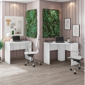 Kit 2 Escrivaninhas Cubic 