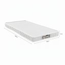 Ver imagem 2 de Colchão Solteiro D-20 Liso 88CMX14CM Branco