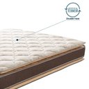 Ver imagem 2 de Colchao King Mola Bali Marrom Pillow Top Duplo 193x203x28