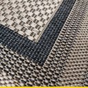 Ver imagem 3 de Tapete para Sala 133 X 190 Cm Retangular Nature Eco Moldura Boucle Cinza Escuro - Clicklar