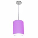 Ver imagem 1 de Lustre Luminária Pendente Vivare Free Lux Pe-4102cz Cúpula em Tecido 13x30cm